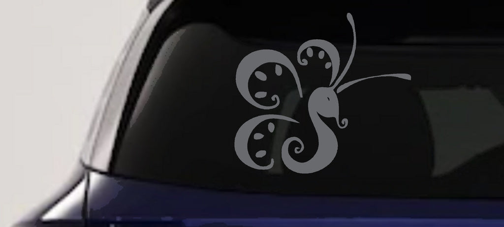 Tribal Butterfly Vinyl Decal Car Truck Window Sticker
