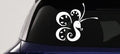 Tribal Butterfly Vinyl Decal Car Truck Window Sticker