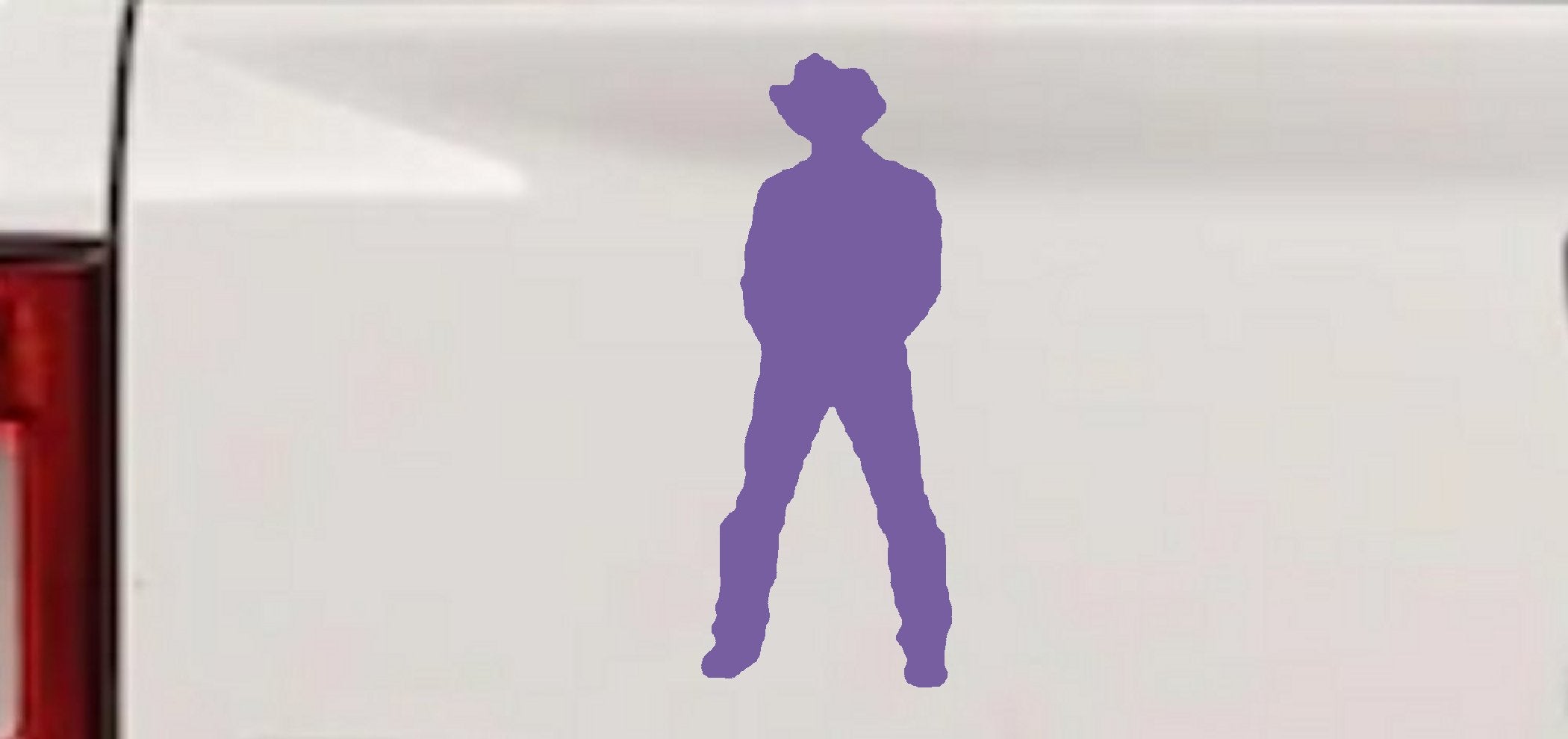 Cowboy Vinyl Decal Western Car Truck Window Sticker