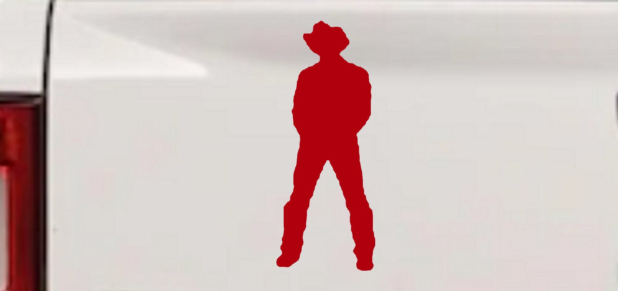 Cowboy Vinyl Decal Western Car Truck Window Sticker