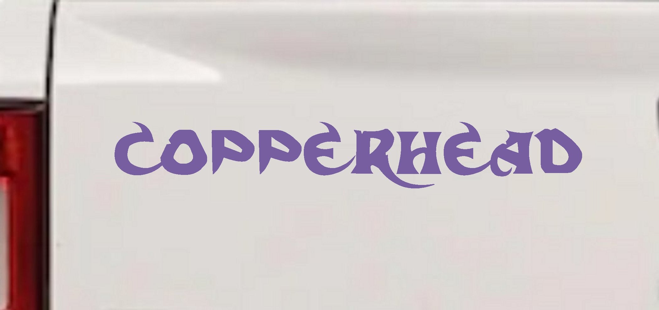 Copperhead Biker Decal Car Truck Window Vinyl Sticker