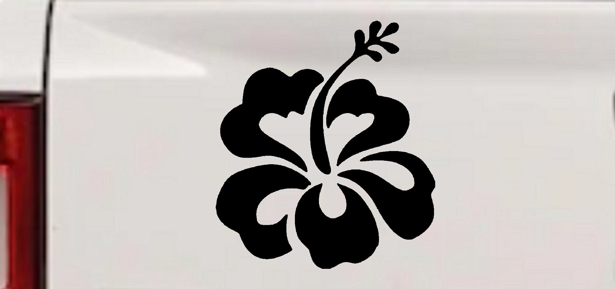 Hibiscus Flower Car Truck Window Vinyl Decal Sticker