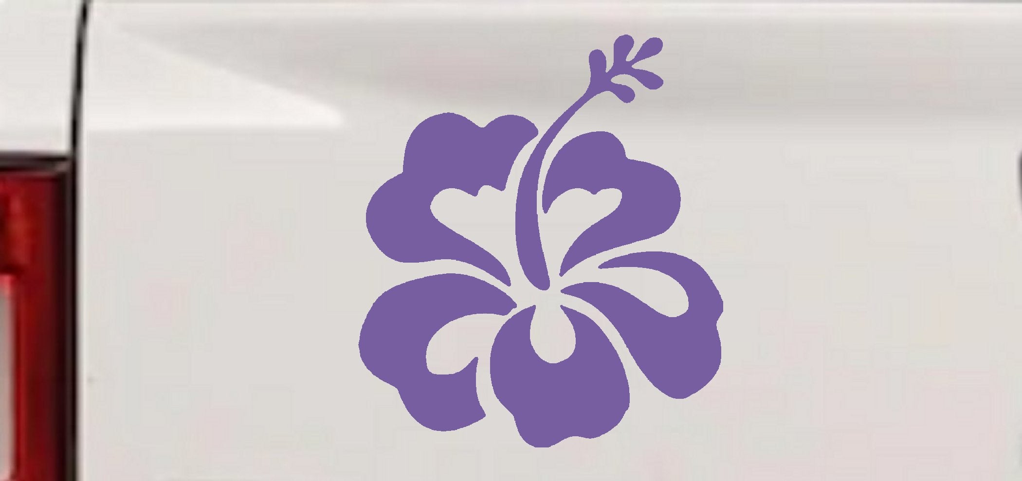 Hibiscus Flower Car Truck Window Vinyl Decal Sticker