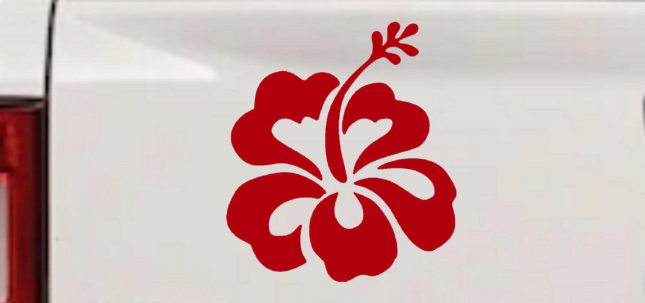Hibiscus Flower Car Truck Window Vinyl Decal Sticker
