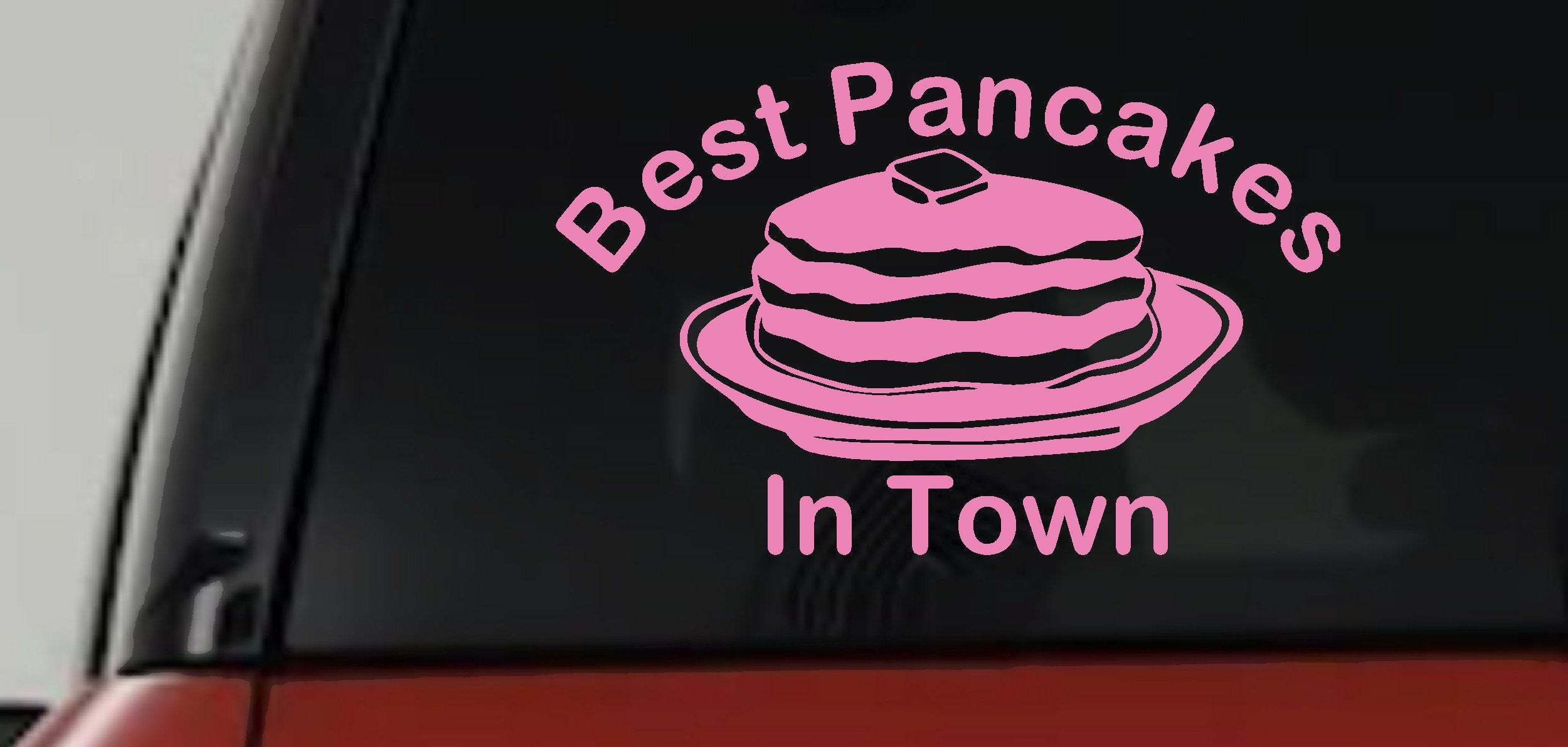Best Pancakes Window Decal Restaurant Truck Vinyl Sticker