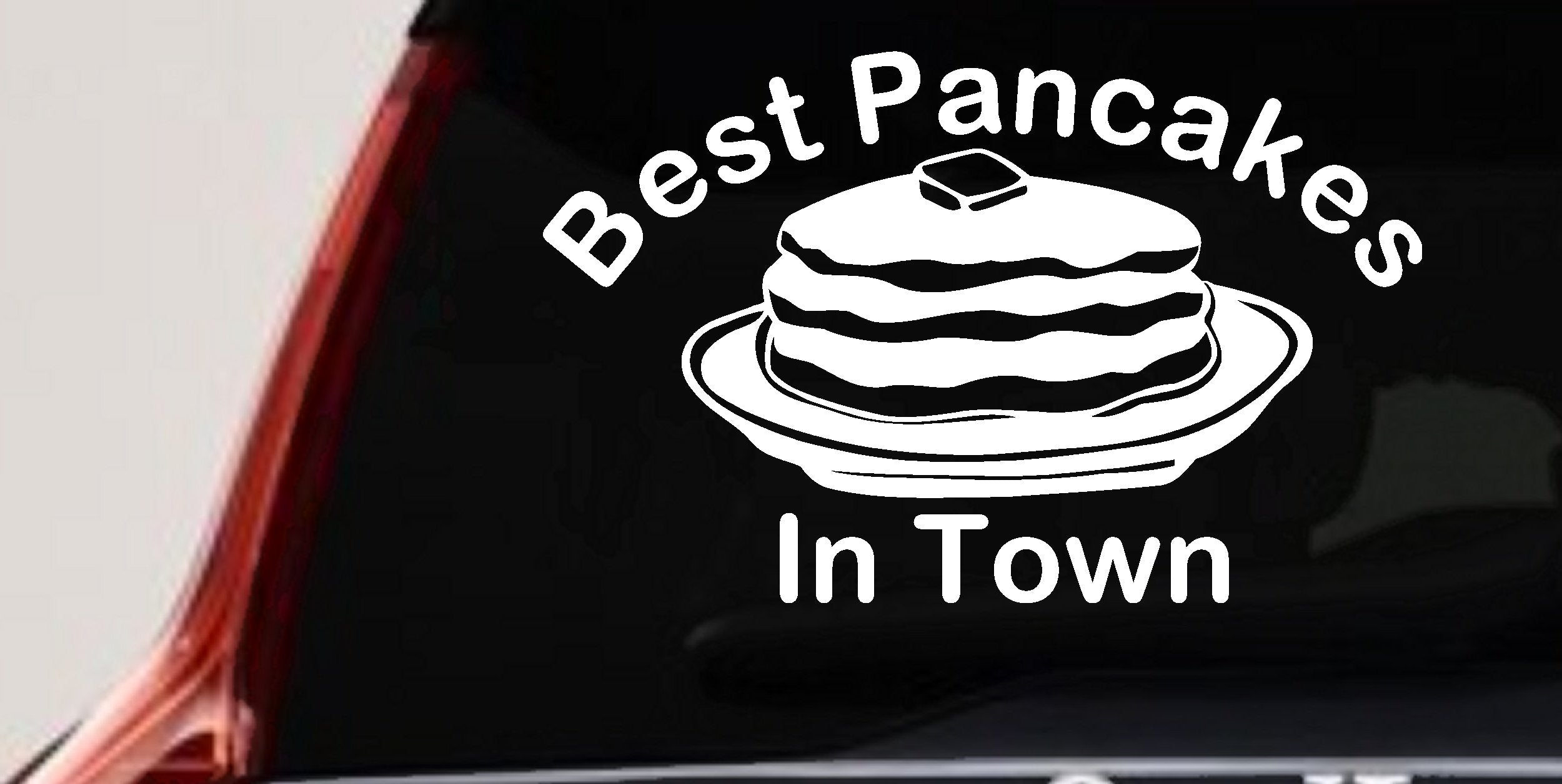 Best Pancakes Window Decal Restaurant Truck Vinyl Sticker