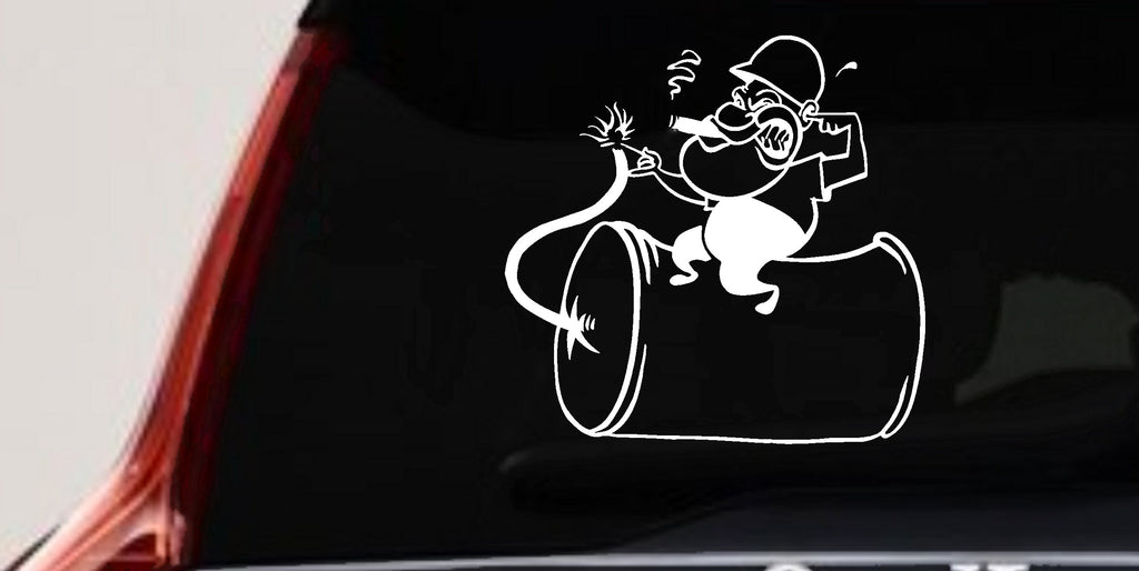 Dynamite Technician Car Truck Window Vinyl Decal Sticker