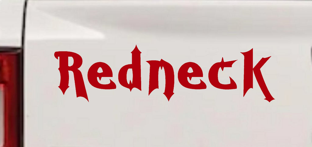 Redneck Country Car Truck Window Vinyl Decal Sticker