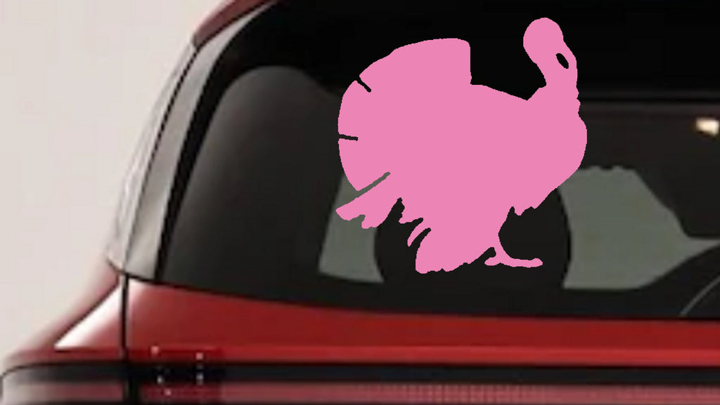 Turkey Car Truck Window Decal Wildlife Vinyl Sticker