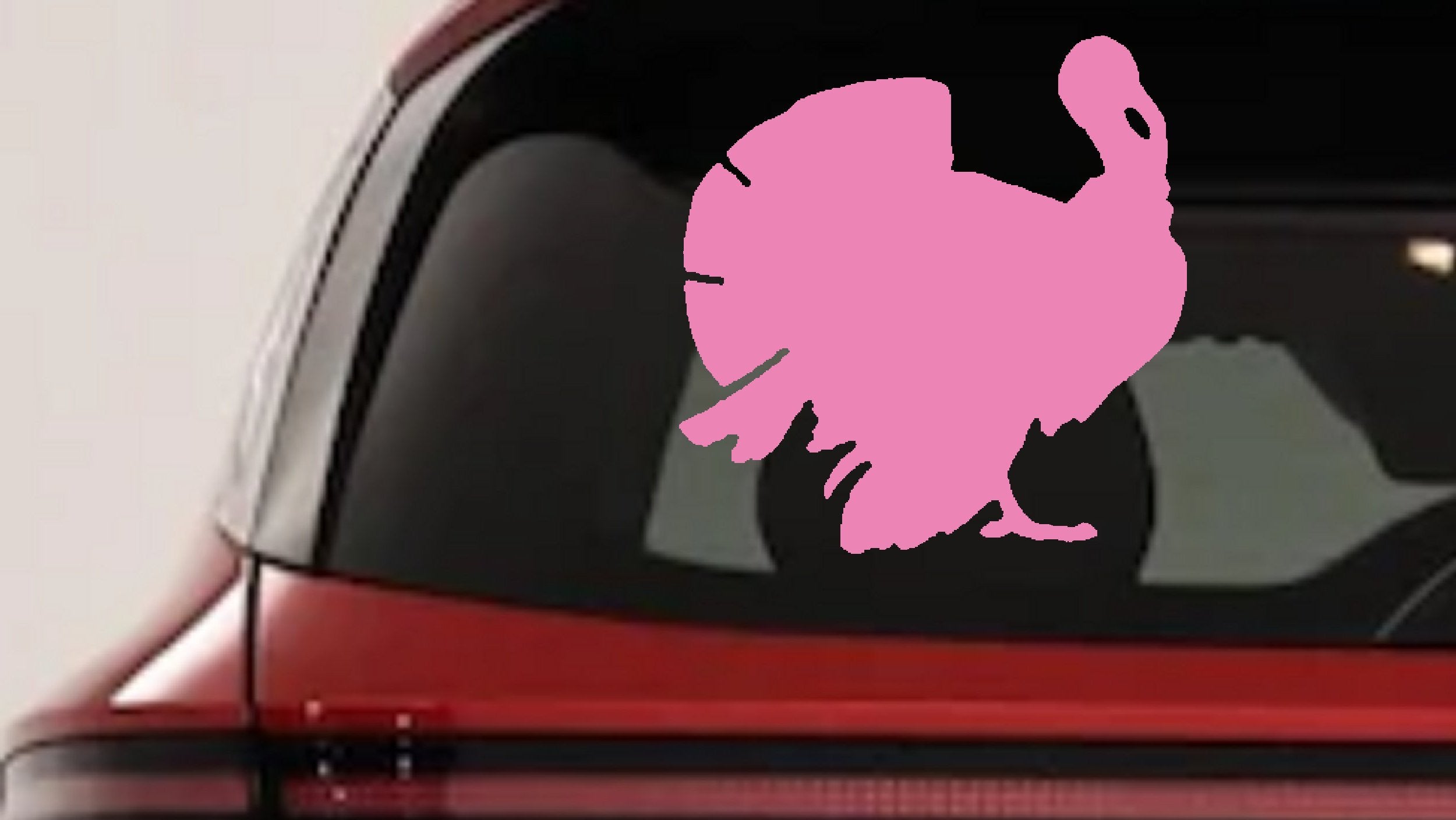 Turkey Car Truck Window Decal Wildlife Vinyl Sticker