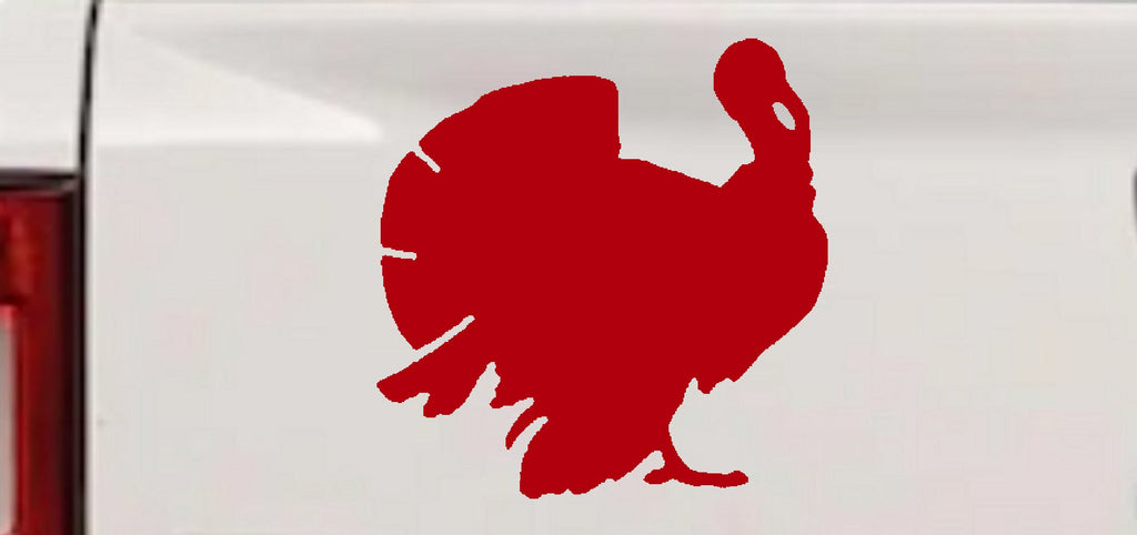 Turkey Car Truck Window Decal Wildlife Vinyl Sticker