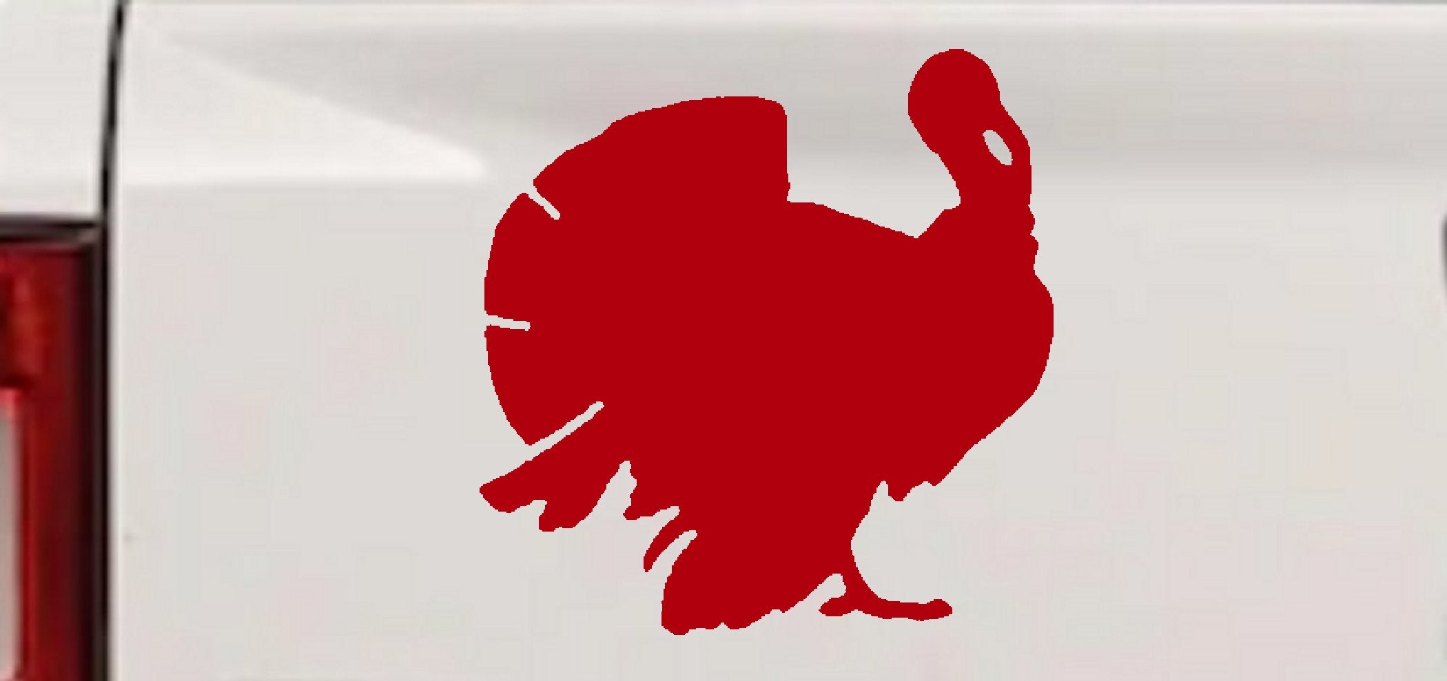 Turkey Car Truck Window Decal Wildlife Vinyl Sticker