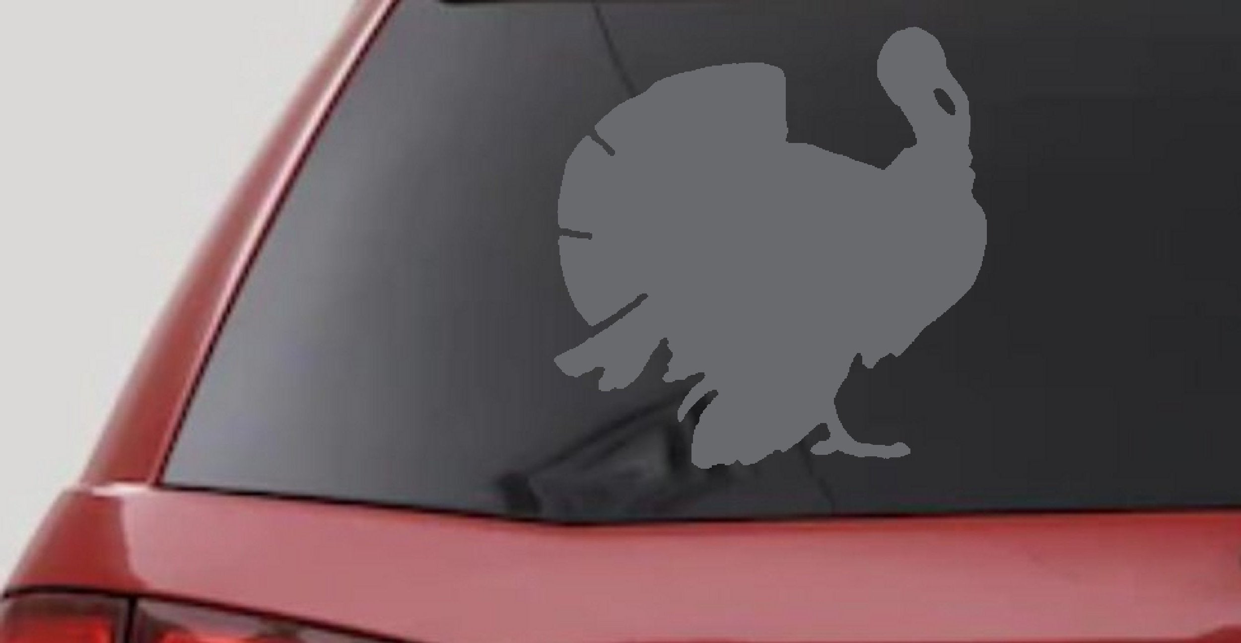 Turkey Car Truck Window Decal Wildlife Vinyl Sticker