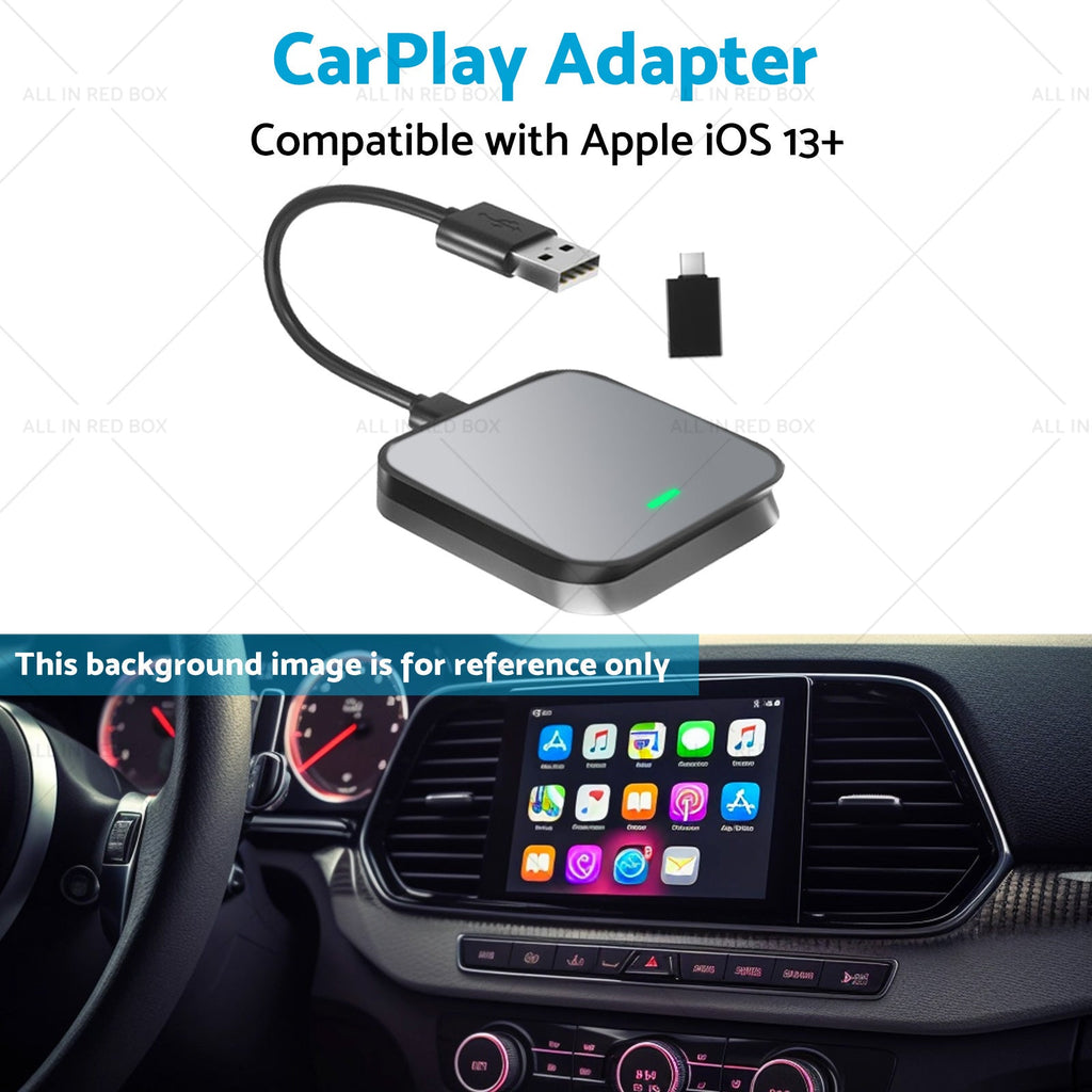 Gray Bluetooth USB Wireless Receiver Suitable For Apple CarPlay Adapter