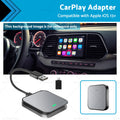 Gray Bluetooth USB Wireless Receiver Suitable For Apple CarPlay Adapter