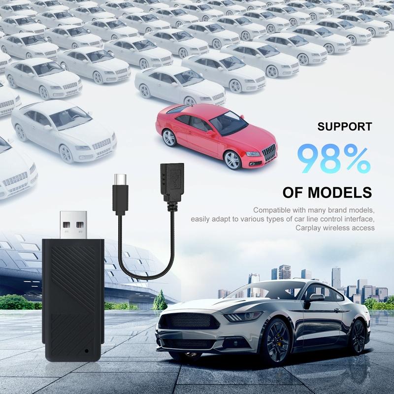 NNEIDS Wireless Carplay Adapter For Universal Cars